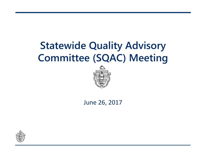 statewide quality advisory committee sqac meeting
