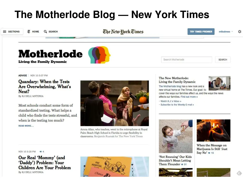 the motherlode blog new york times