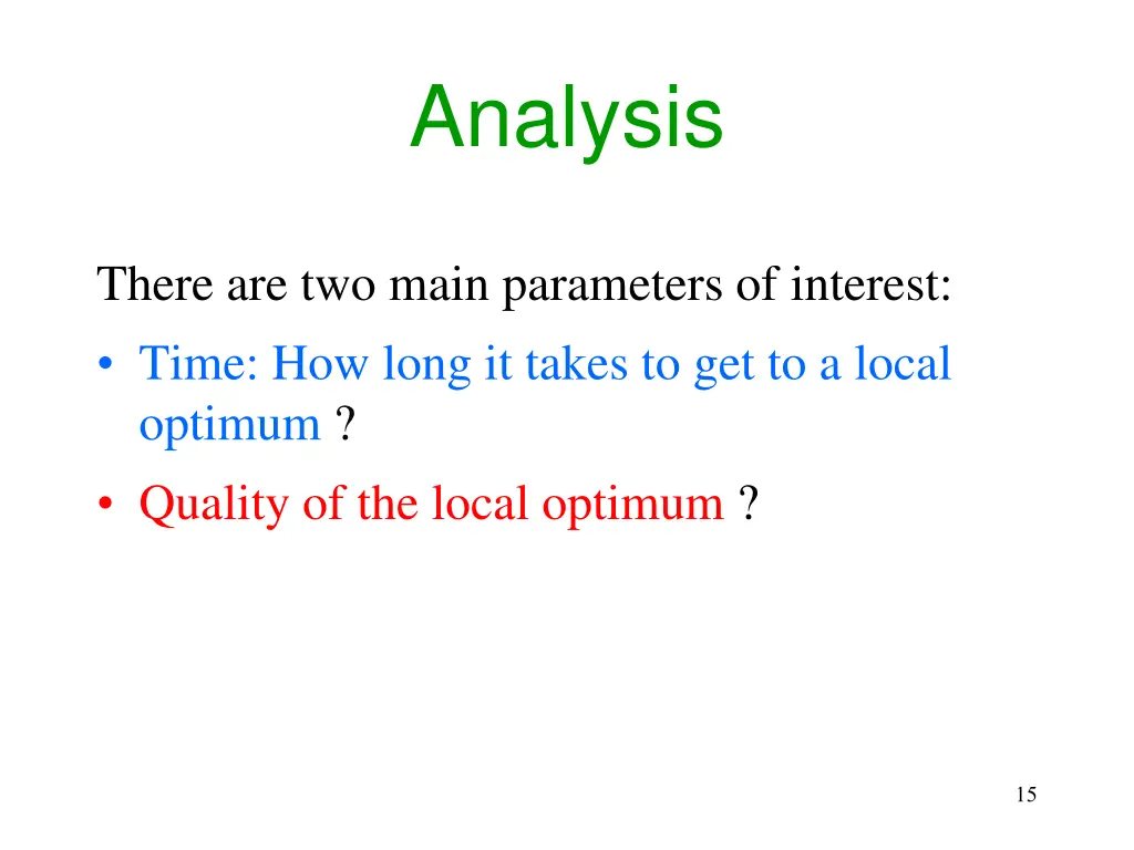 analysis