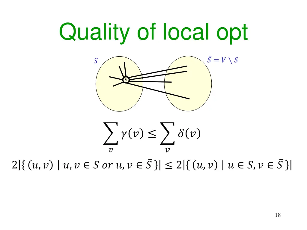 quality of local opt 2