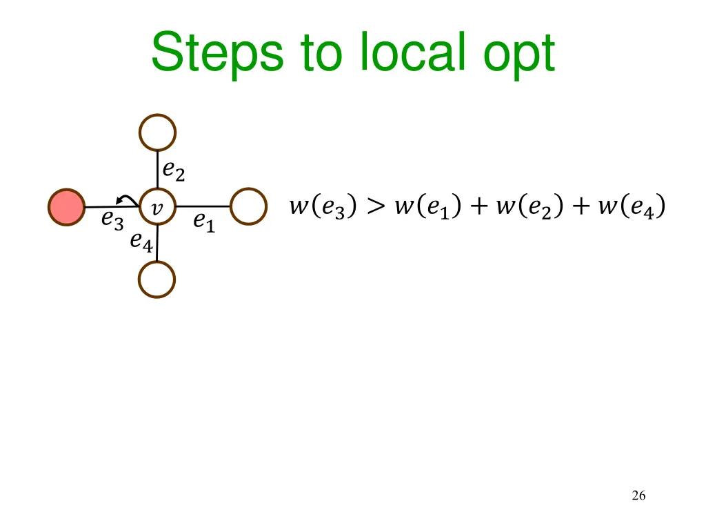 steps to local opt 4