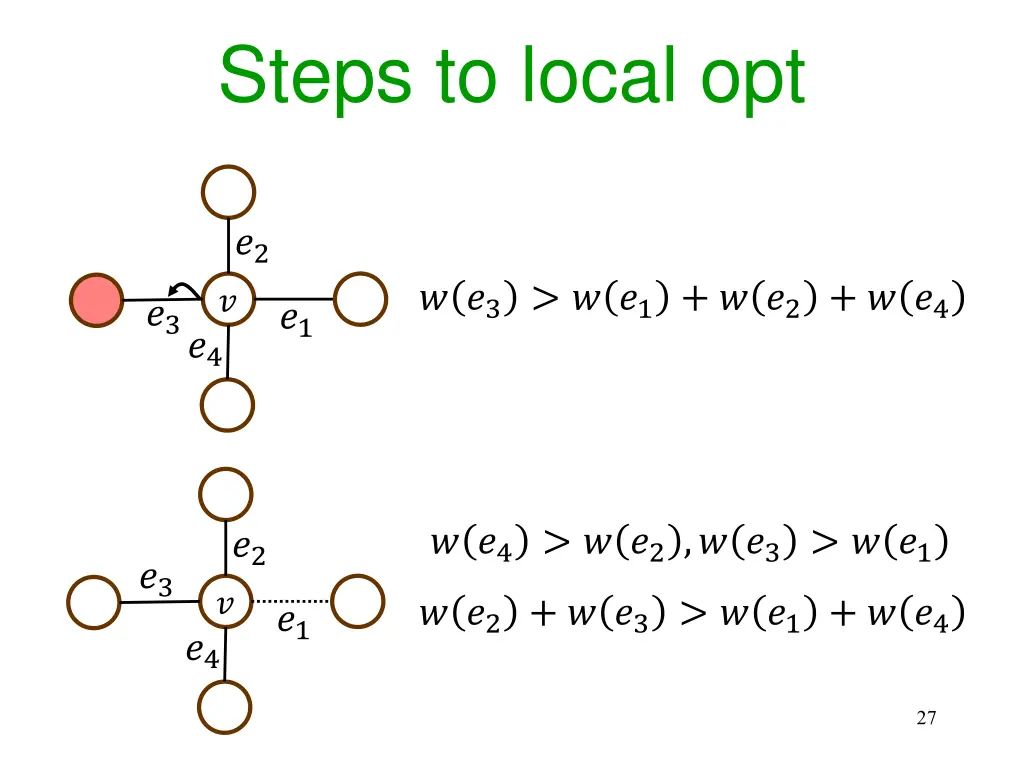 steps to local opt 5