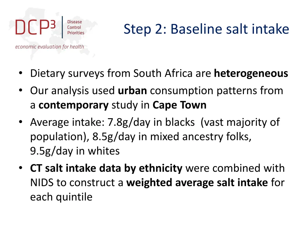 step 2 baseline salt intake
