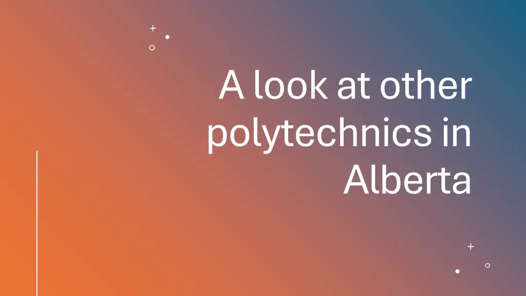 a look at other polytechnics in