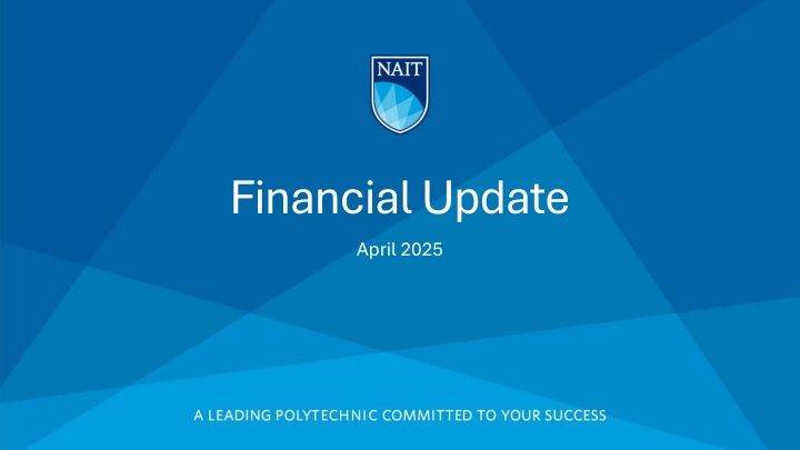 financial update april 2025