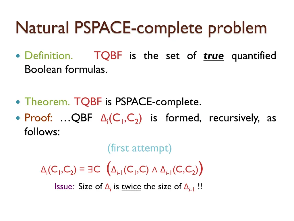 natural pspace complete problem 9