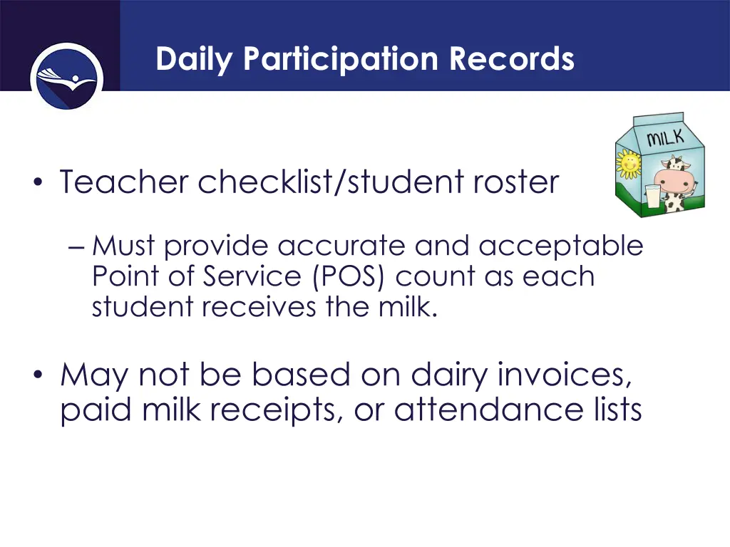 daily participation records