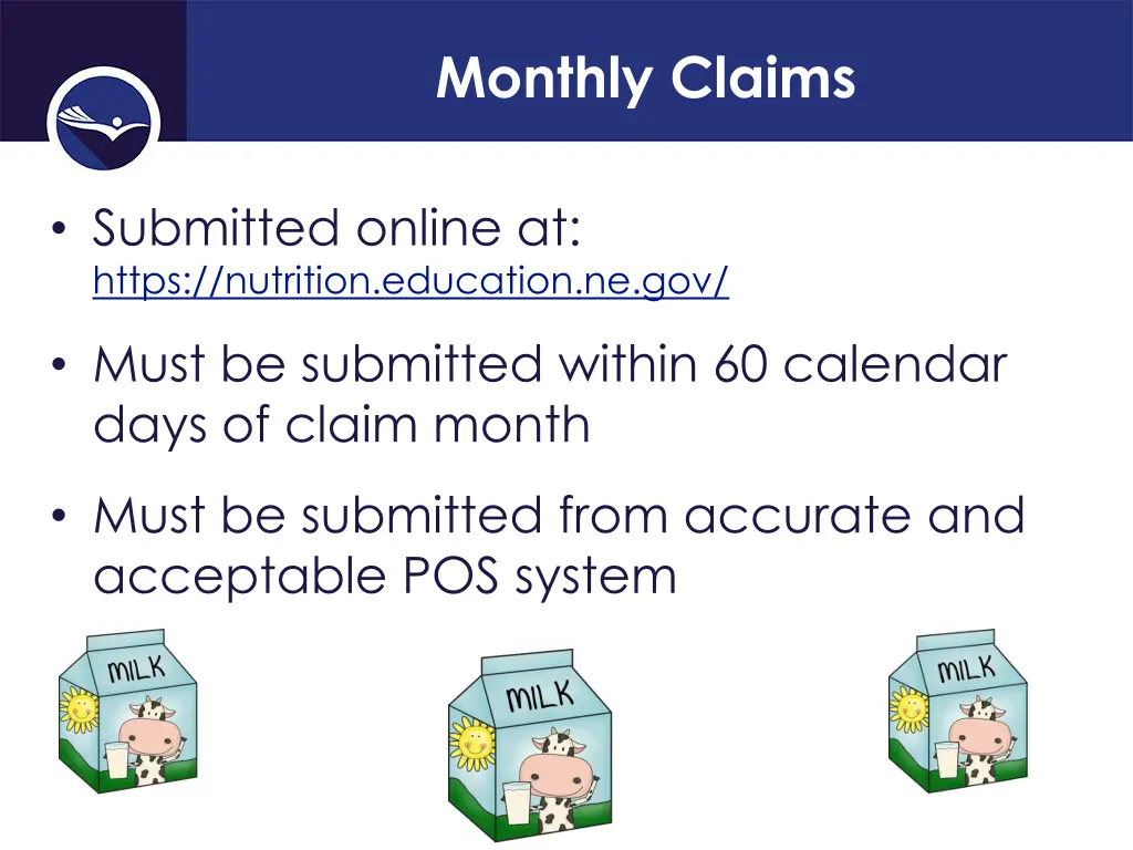 monthly claims