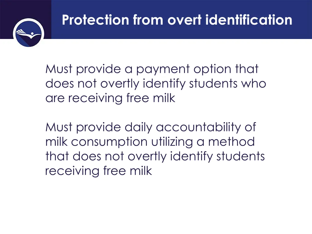 protection from overt identification