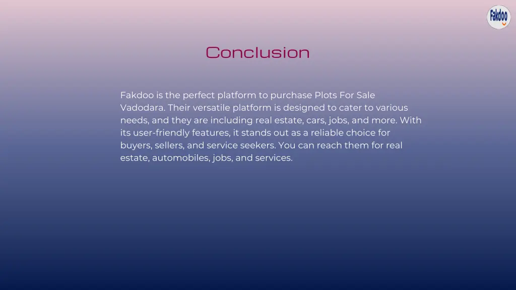 conclusion