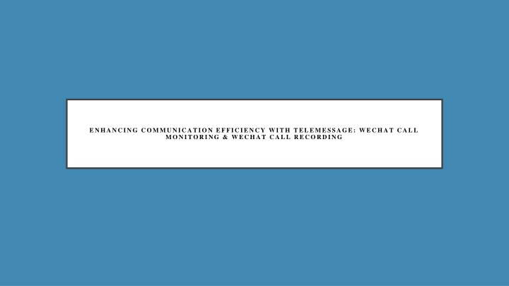 enhancing communication efficiency with