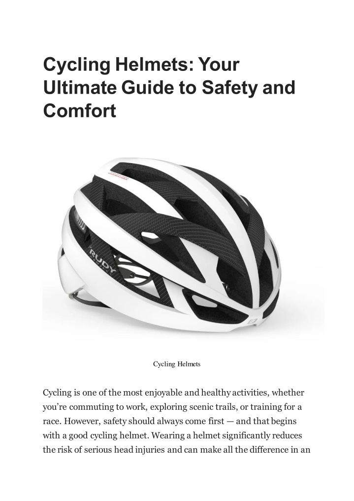 cycling helmets your ultimate guide to safety