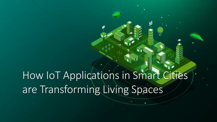 how iot applications in smart cities