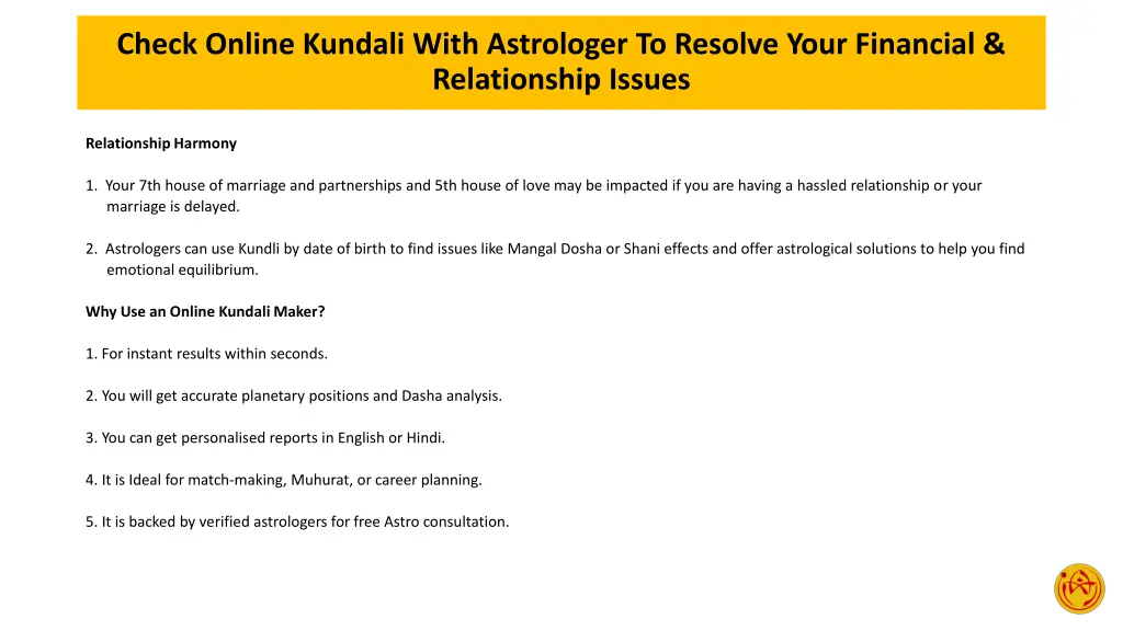check online kundali with astrologer to resolve 3