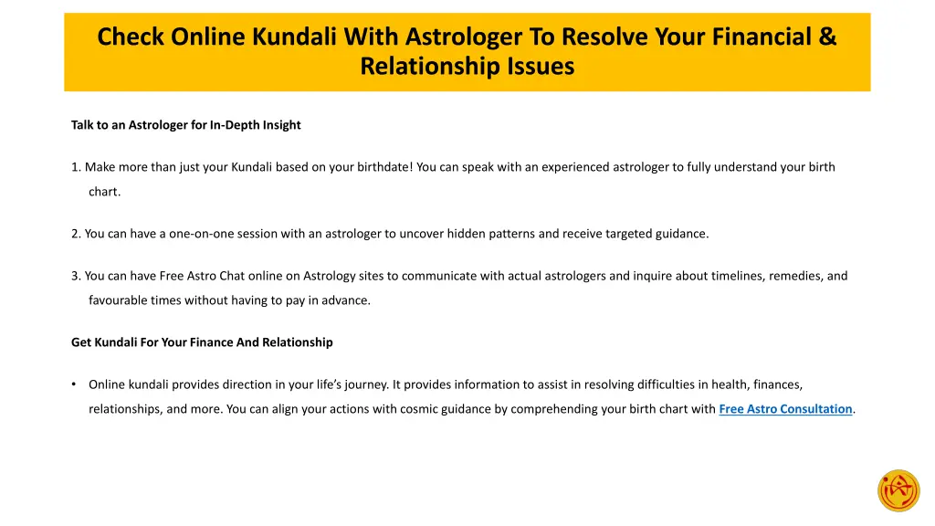 check online kundali with astrologer to resolve 4
