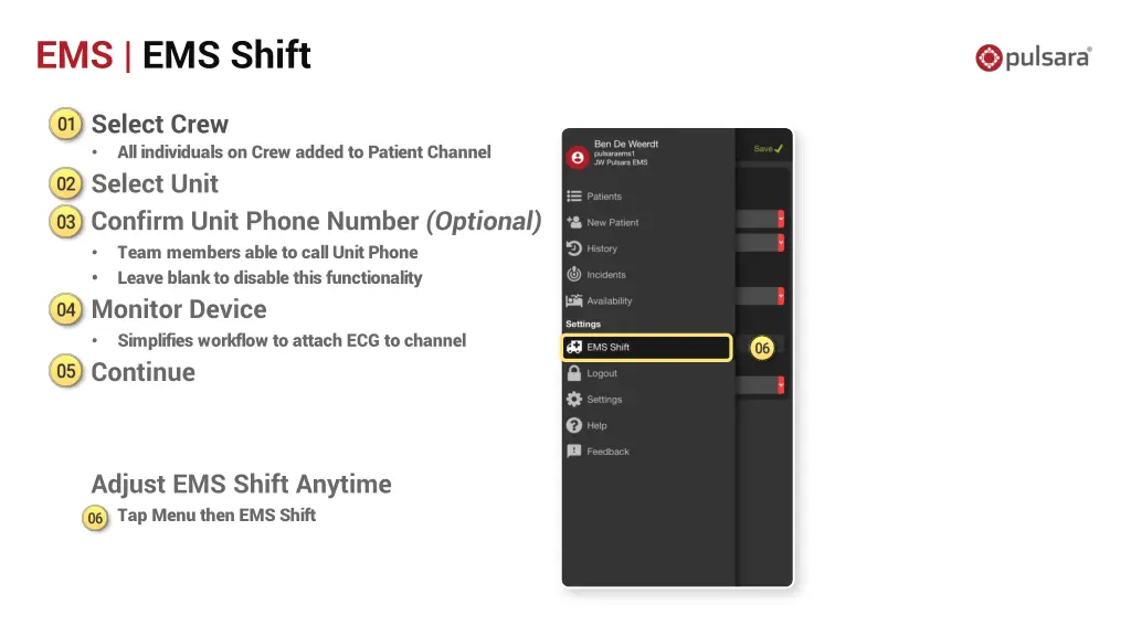 ems ems shift 11