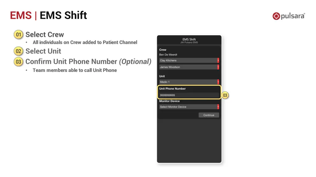 ems ems shift 5