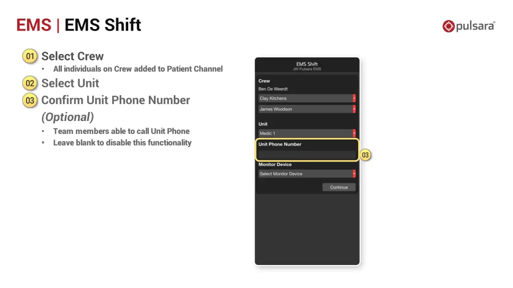 ems ems shift 6