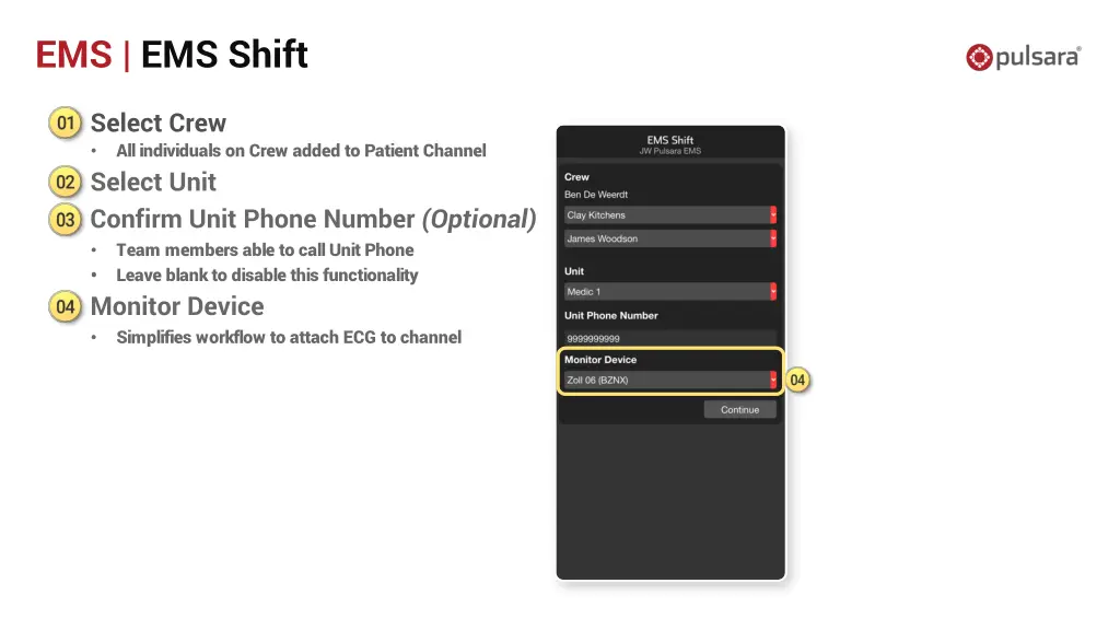 ems ems shift 7