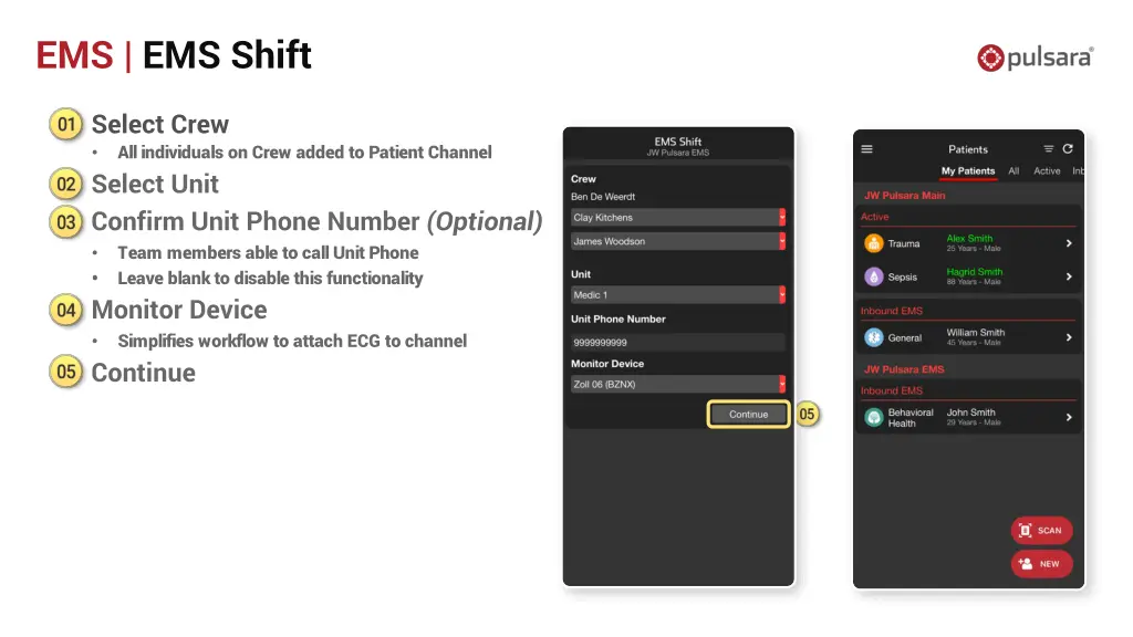 ems ems shift 9