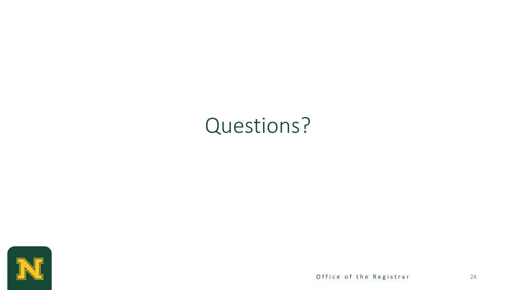 questions