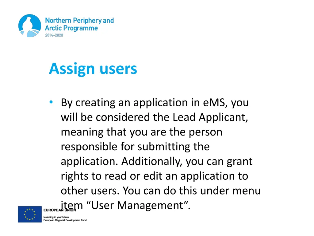 assign users