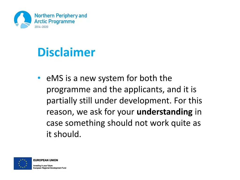 disclaimer
