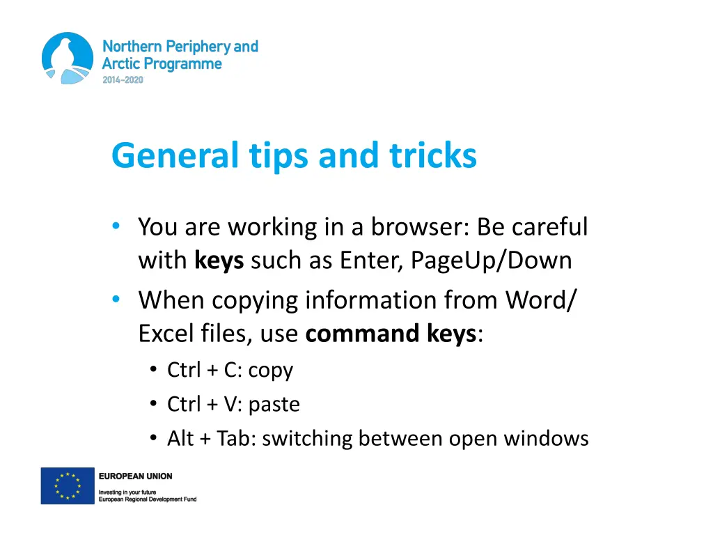 general tips and tricks 1