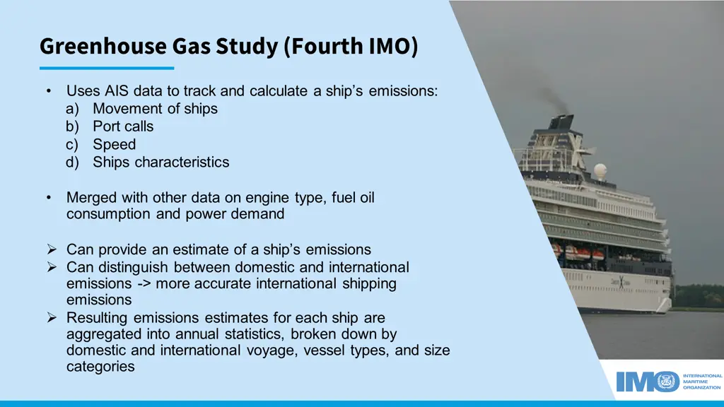 greenhouse gas study fourth imo