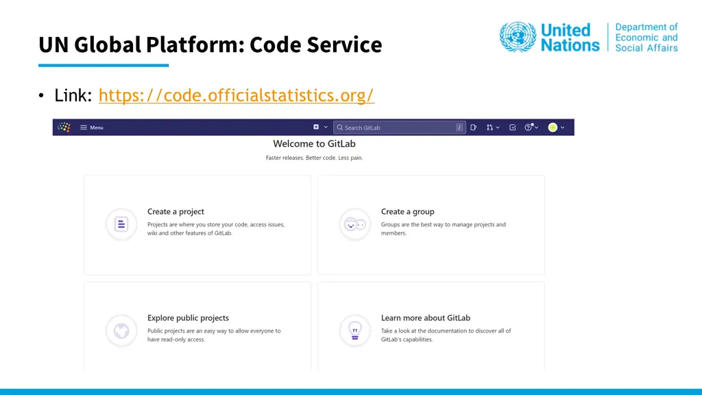 un global platform code service