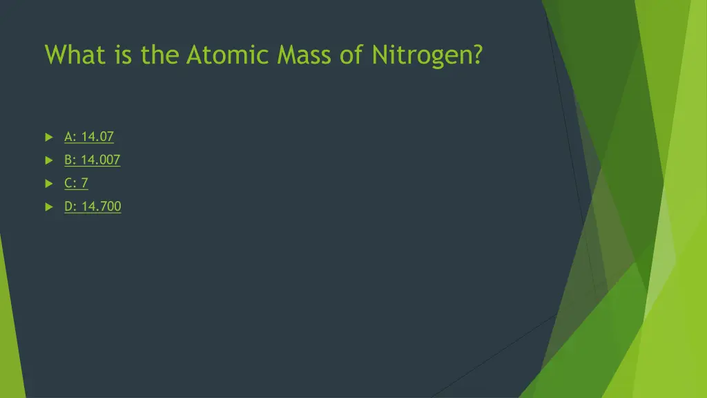 what is the atomic mass of nitrogen