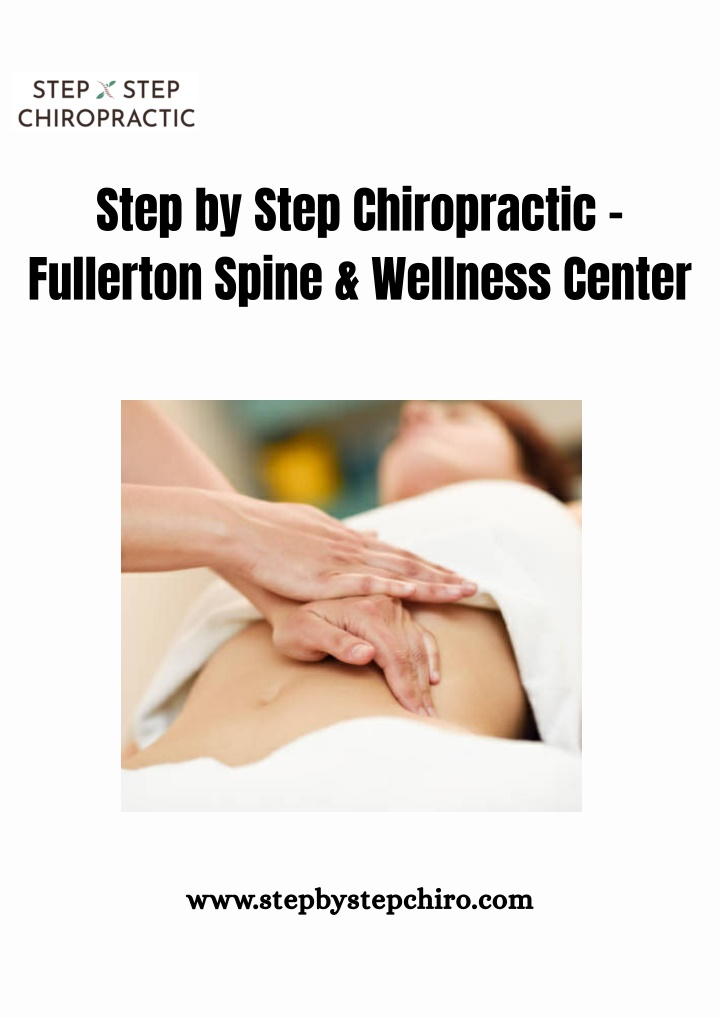 step by step chiropractic fullerton spine