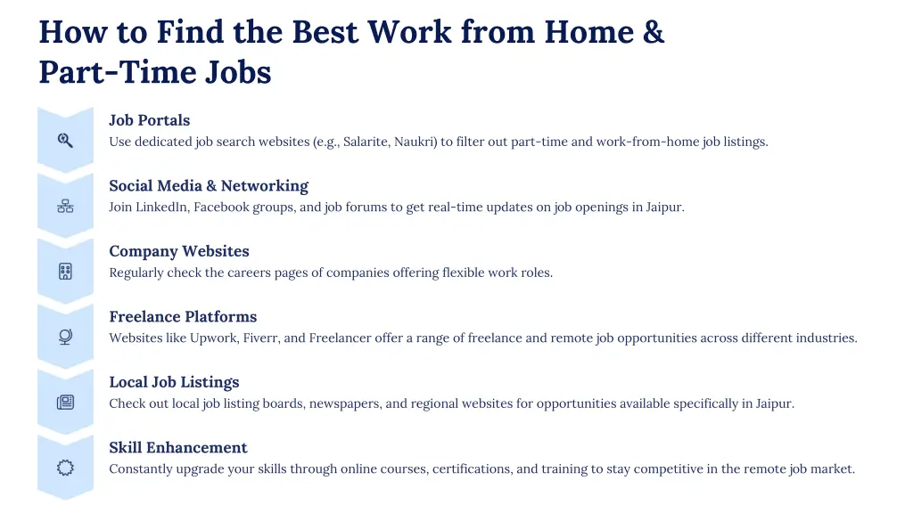how to find the best work from home part time jobs