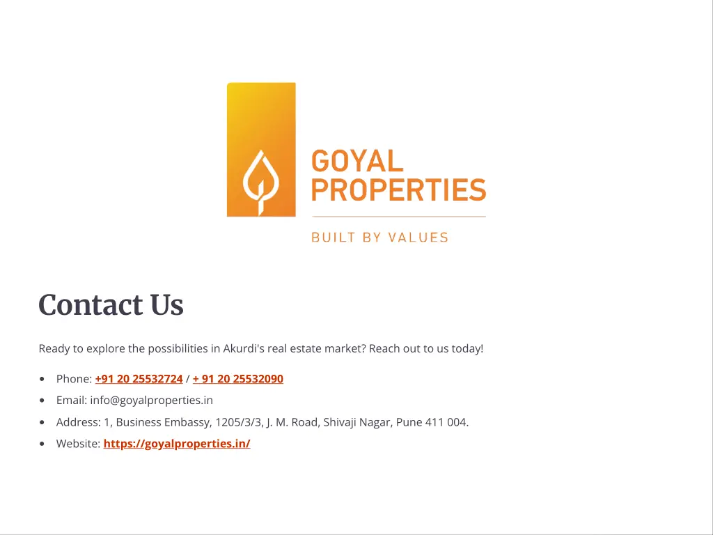 contact us