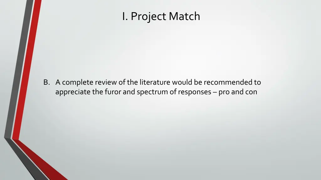 i project match 1