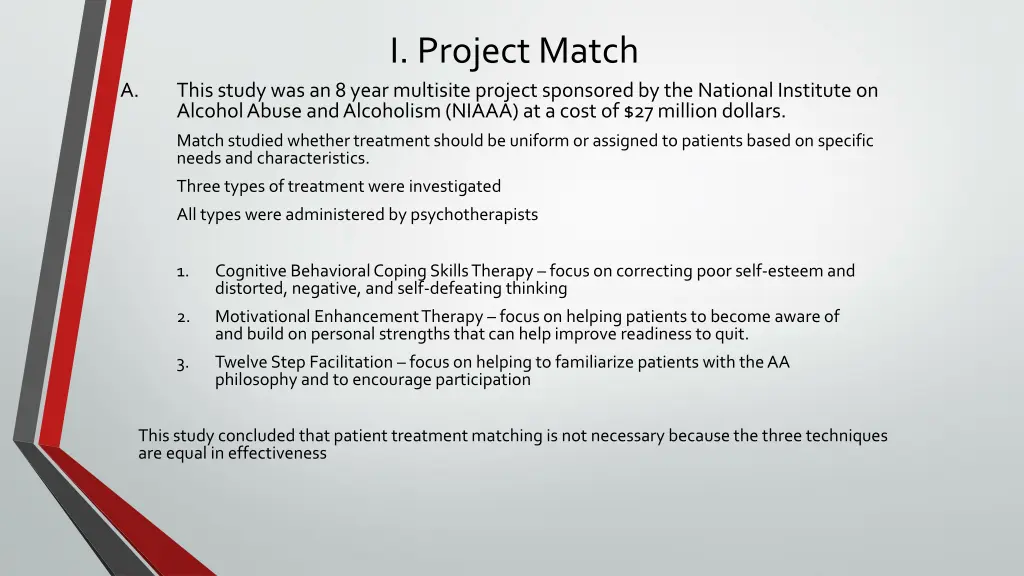 i project match