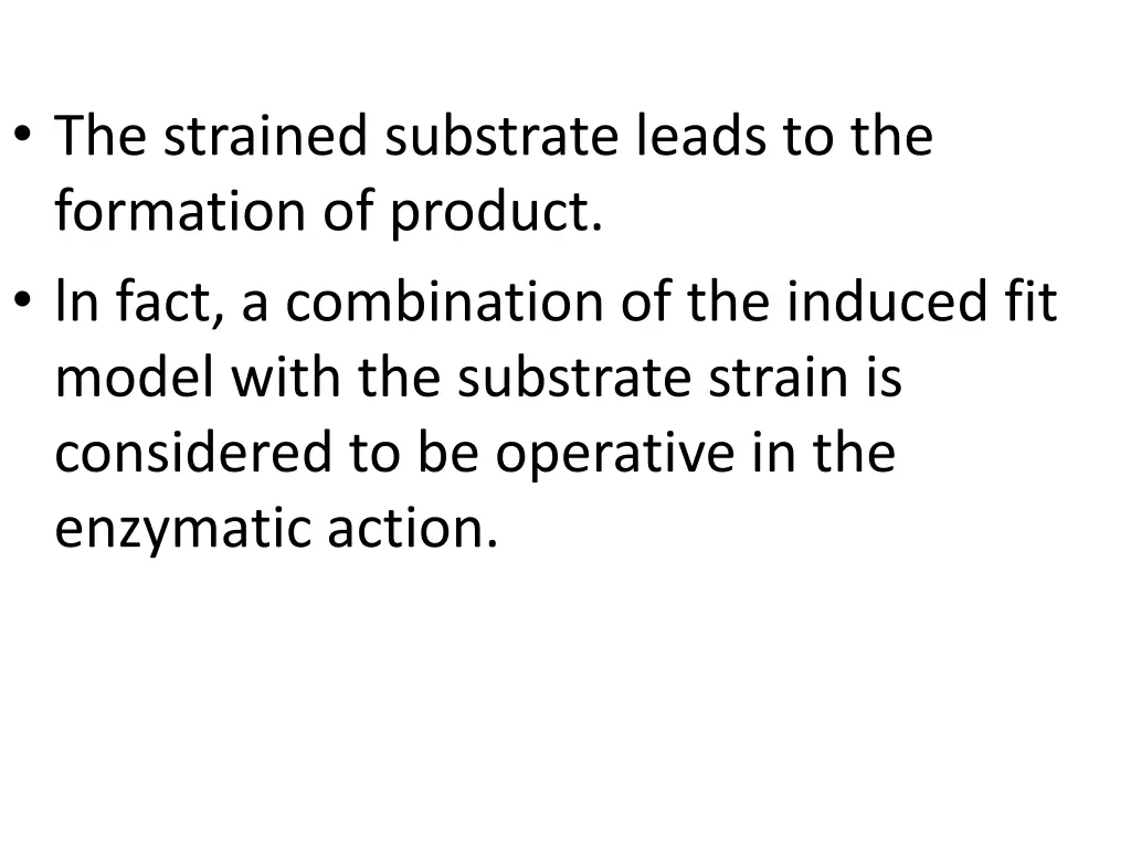 the strained substrate leads to the formation