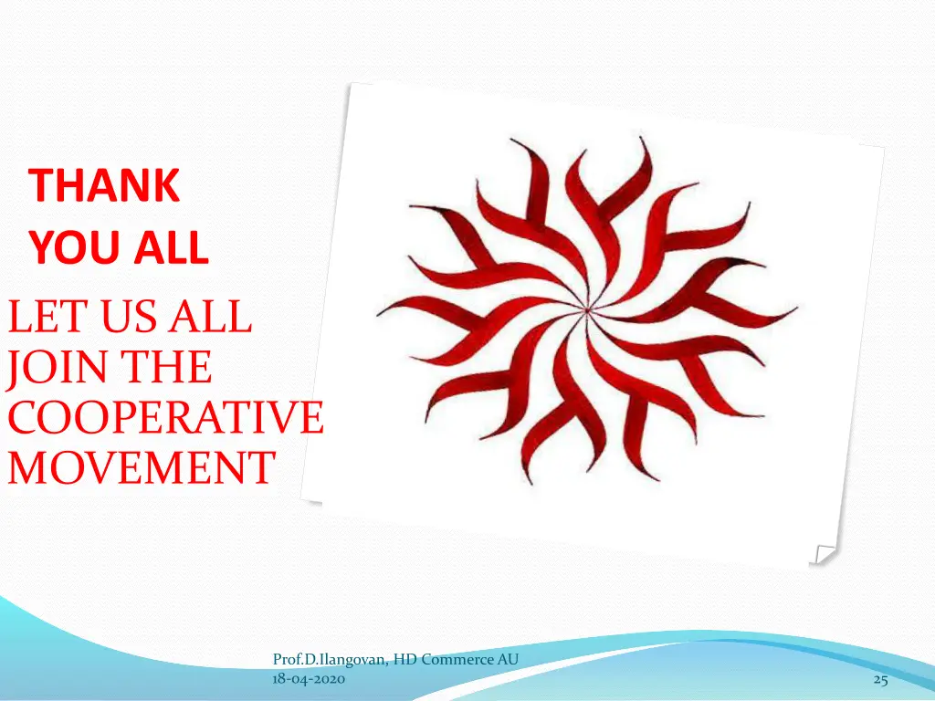 thank you all let us all join the cooperative