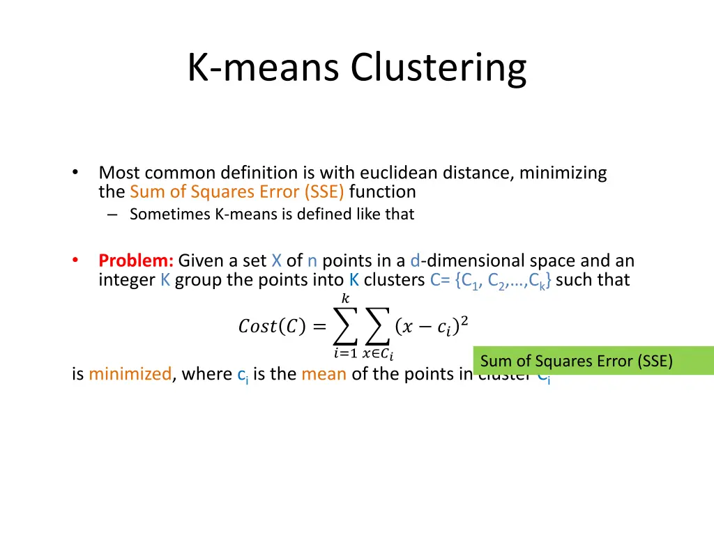 k means clustering 2