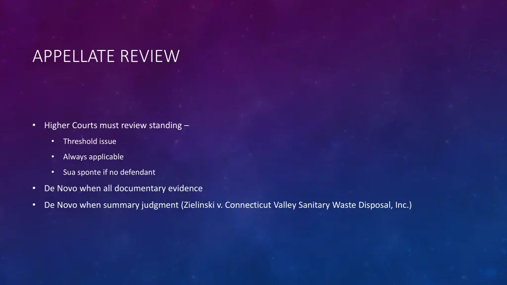 appellate review
