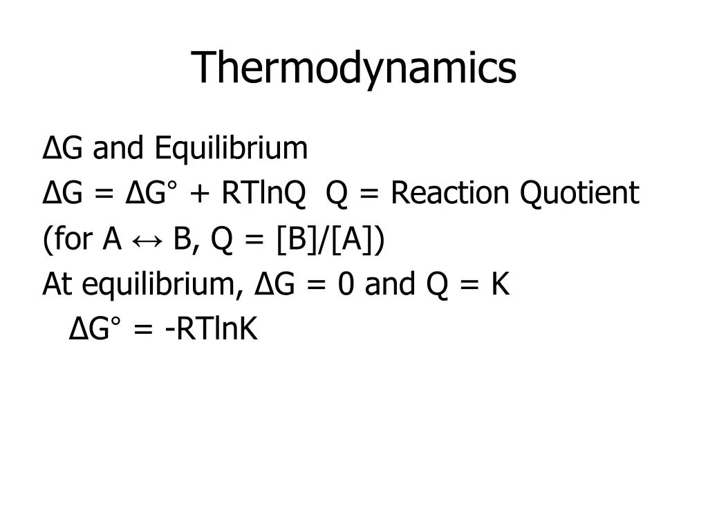 thermodynamics