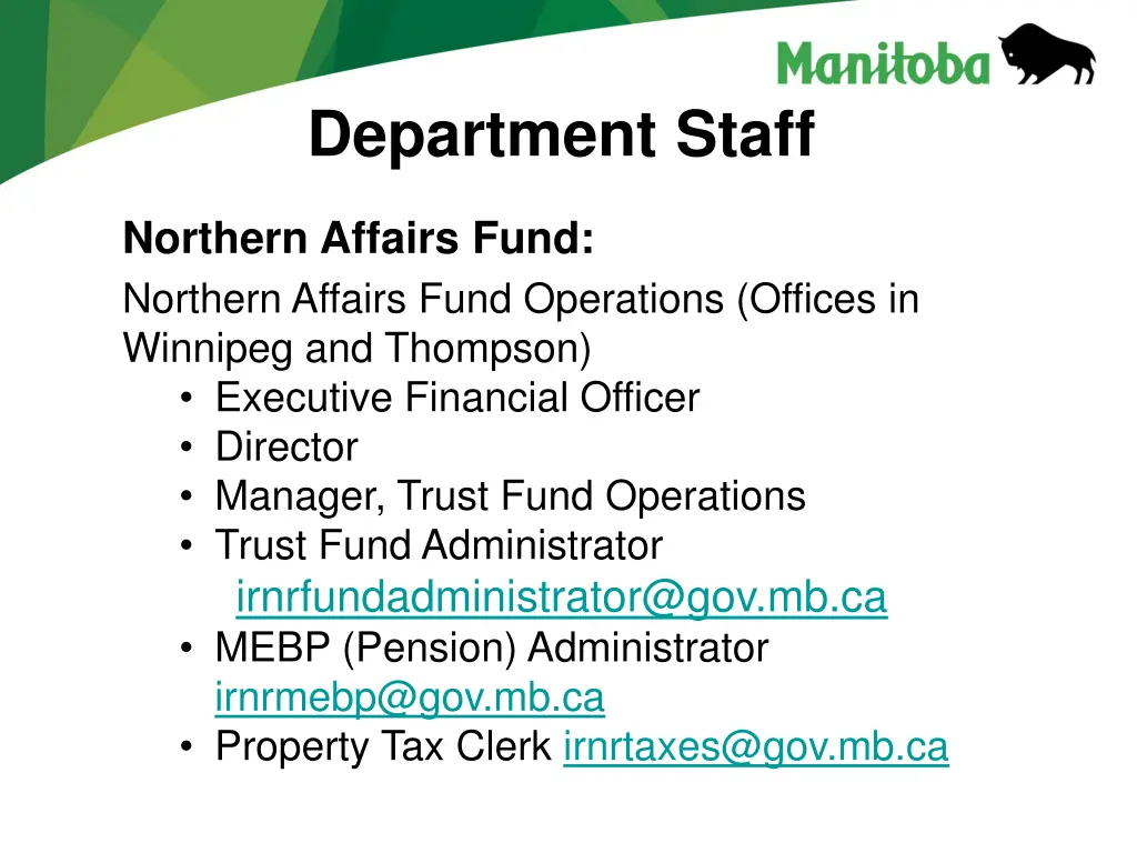 department staff 8