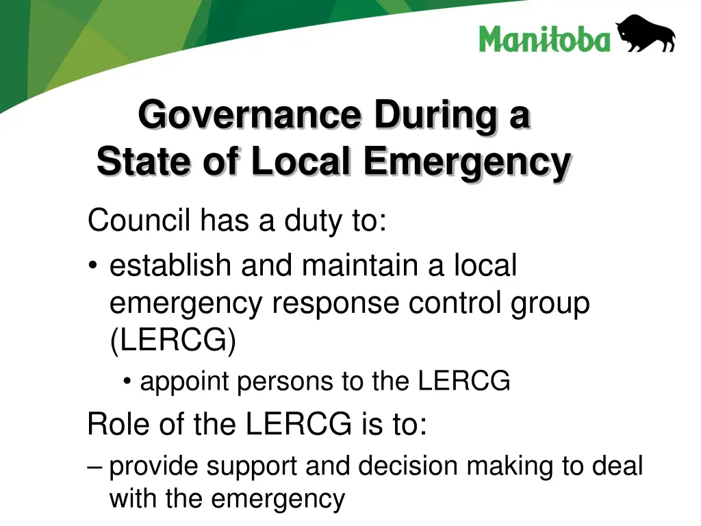 governance during a state of local emergency 3