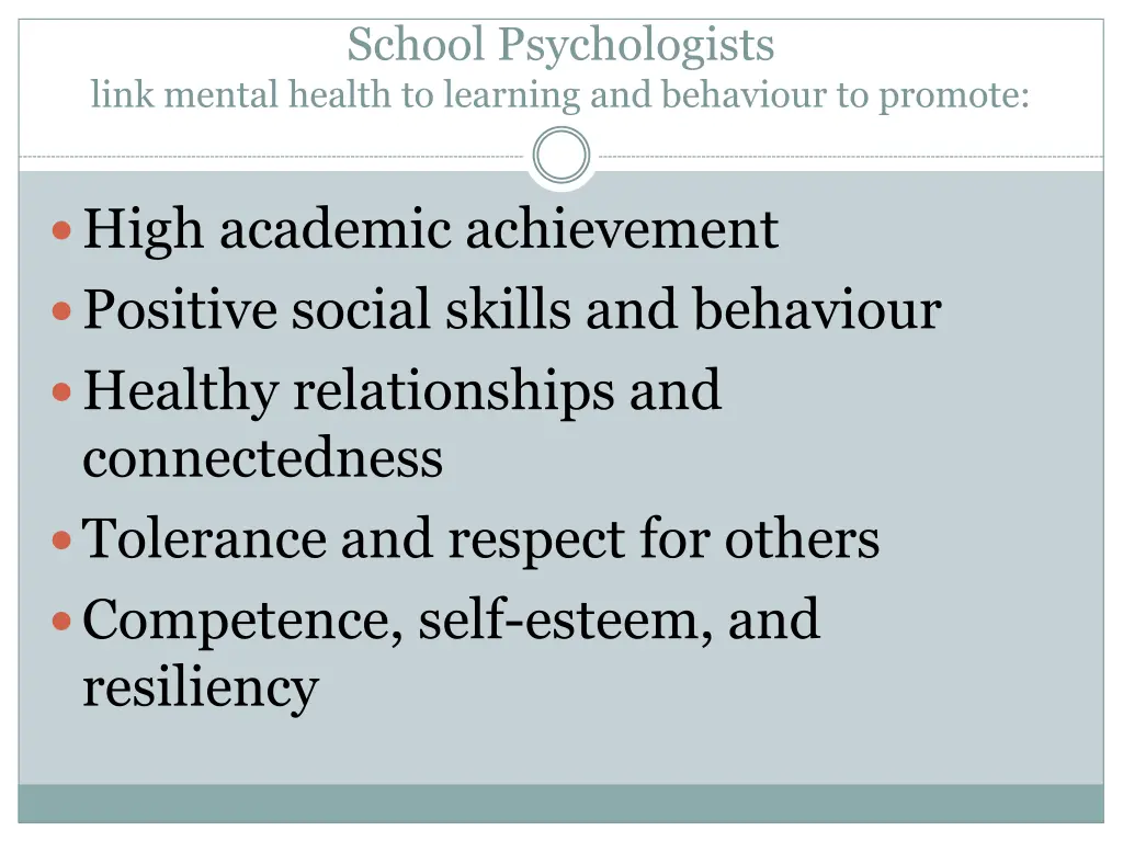 school psychologists