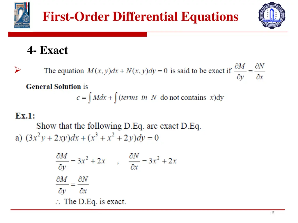 first order differential equations 5