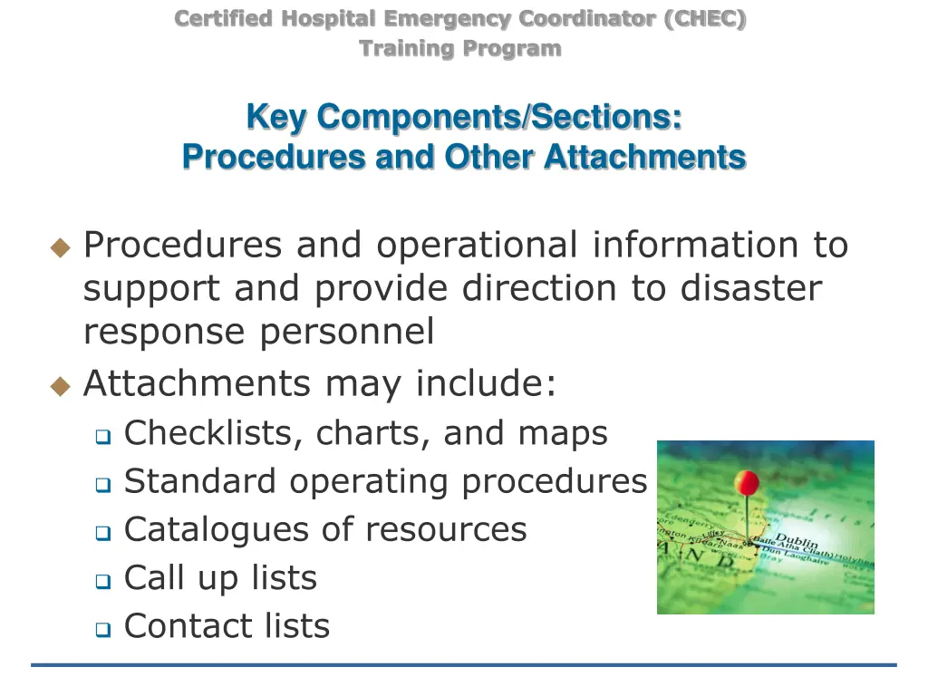 certified hospital emergency coordinator chec 21