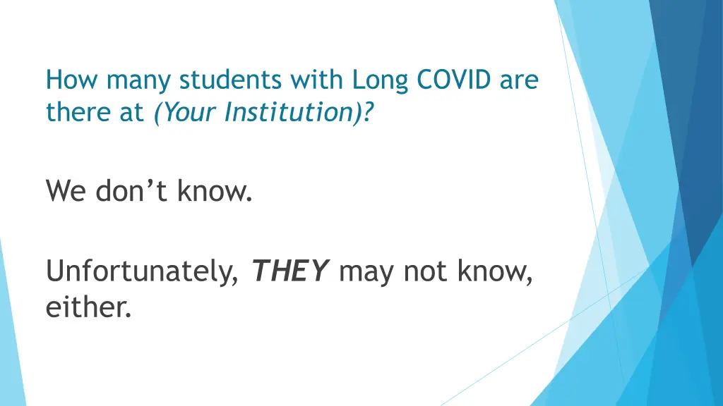how many students with long covid are there