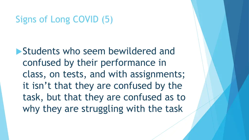 signs of long covid 5