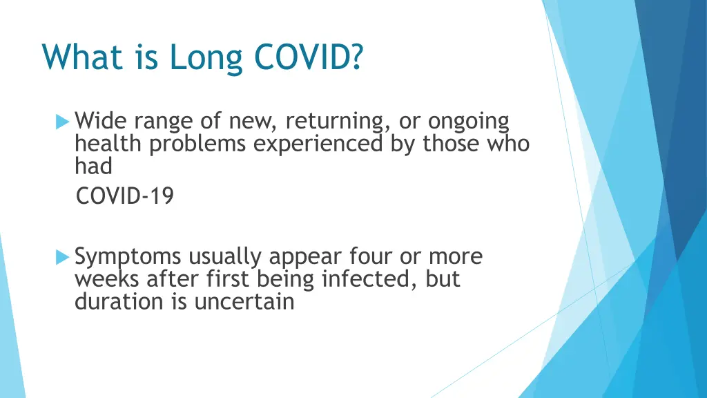 what is long covid
