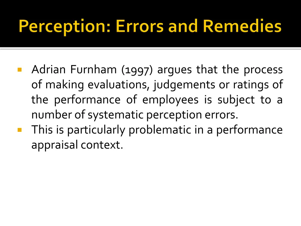 adrian furnham 1997 argues that the process